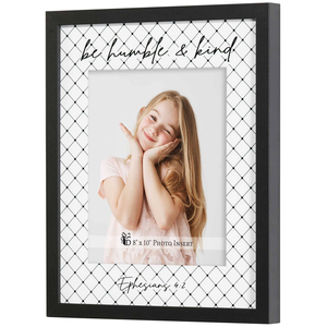 Wall Photo Frame Be Humble And Kind - 603799473842