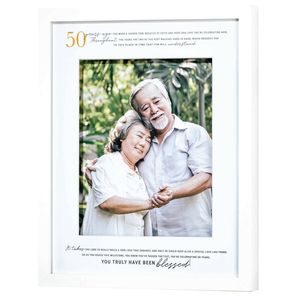 Frmd Wall 50 Years Ago Wd/Gls - 603799982498