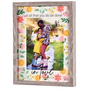 Framed Wall Photo Let All That You Do - 603799589062