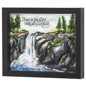 Framed Wall Art Trust Lord Prov 3:5 - 603799779661