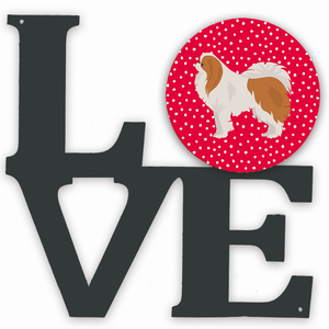 Dog Metal Wall Artwork LOVE - 194030214725