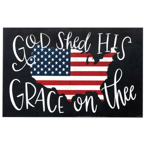 Wall Plaque God Shed His Grace On Thee - 603799474115