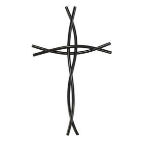 Wall Cross Metal Braided - 603799143882