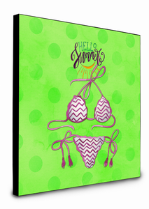 Swimsuit Polkadot Artwork Wall Panel - 194030251546