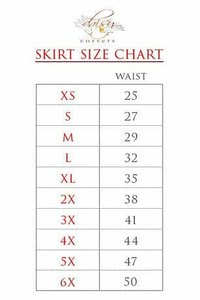 Scary Cats Print Stretch Lycra Skirt - 810112201017