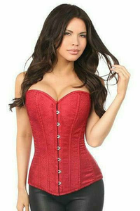 Lavish Brocade Corset - 782588123295