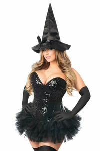 Top Drawer Sexy Witch Corset Costume - 635409152533