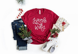Jingle All the Way | Merry Christmas Tee - 171000039691