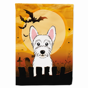 Halloween Themed/Dog Breed Flag Canvas - 638508117533