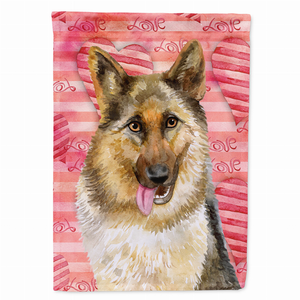 Love/Dog Breed Themed Flag Canvas - 652259160006