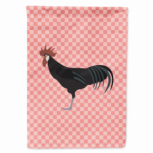 Animal/Bird Themed Pink Check Flag Canvas - 638508944900
