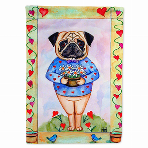 Dog Breed Themed Art Flag Canvas - 705332074957