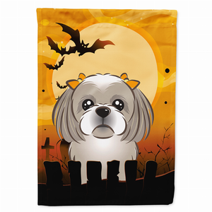 Halloween Themed/Dog Breed Flag Canvas - 638508117779