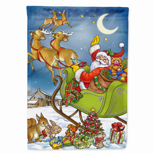Christmas Themed Art  Flag Canvas - 638508149176
