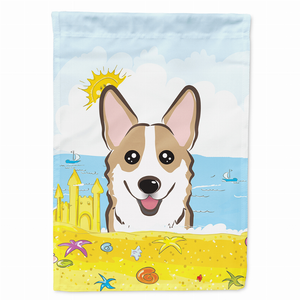 Summer Beach/Dog Breed Flag Canvas - 638508194183