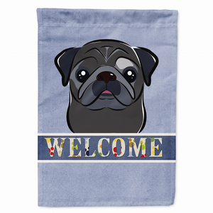 Welcome/Dog Breed Flag Canvas - 638508012043