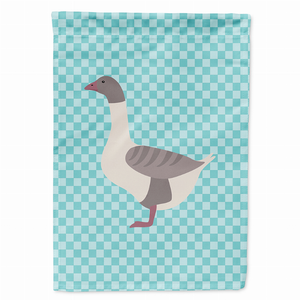 Animal/Bird Themed Blue Check Flag Canvas - 638508947246