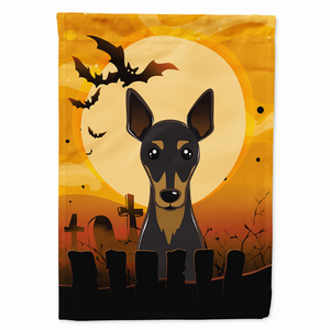 Halloween Themed/Dog Breed Flag Canvas - 638508117670