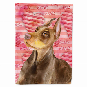 Love/Dog Breed Themed Flag Canvas - 652259160556