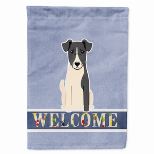 Welcome/Dog Breed Flag Canvas - 638508723932