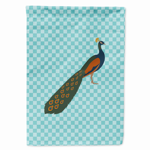 Animal/Bird Themed Blue Check Flag Canvas - 638508947482