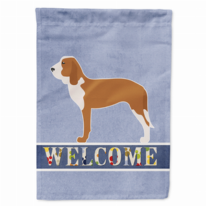 Welcome/Dog Breed Flag Canvas - 638508690876
