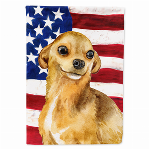 Patriotic/Dog Breed Themed Flag Canvas - 652259154821