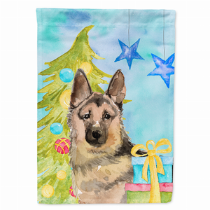 Christmas Dog Breed Themed Flag Canvas - 652259138425