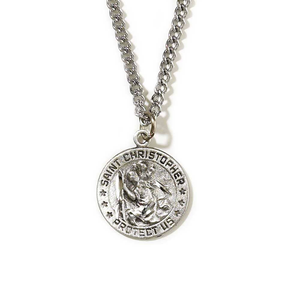 Nk-Pwt St Christopher-18 Medallion - 714611102953