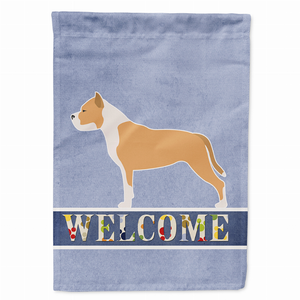 Welcome/Dog Breed Flag Canvas - 638508691507
