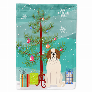 Merry Christmas Tree/Dog breed Themed Flag Canvas - 638508536778