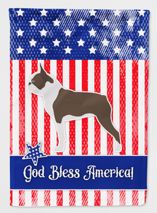 USA Patriotic Dog Breed Themed Flag Canvas - 638508493323