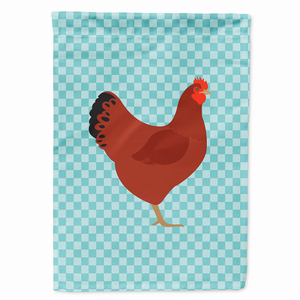 Animal/Bird Themed Blue Check Flag Canvas - 638508946669