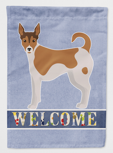 Tenterfield Terrier Welcome Flag Canvas House Size - 194030050859