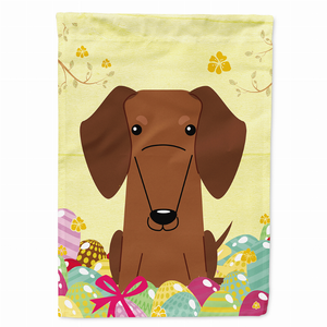 Easter Eggs/Dog Breed Themed Flag Canvas - 638508755926