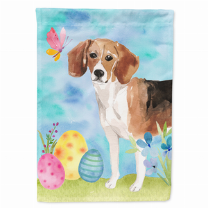 Easter Eggs/Dog Breed Themed Flag Canvas - 652259140381
