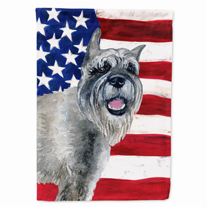 Patriotic/Dog Breed Themed Flag Canvas - 652259154869