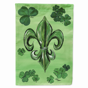 Fleur de lis Themed Flag Canvas - 705332087650