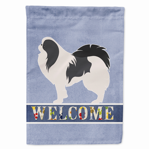 Welcome/Dog Breed Flag Canvas - 638508691330