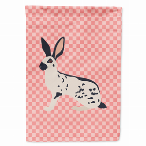 Animal/Bird Themed Pink Check Flag Canvas - 638508946102