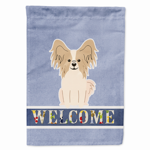 Welcome/Dog Breed Flag Canvas - 638508723727