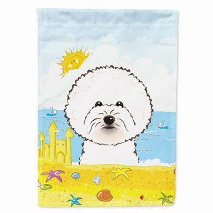 Summer Beach/Dog Breed Flag Canvas - 638508193827