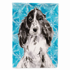 Winter/Dog Breed Flag Canvas House Size - 652259138722