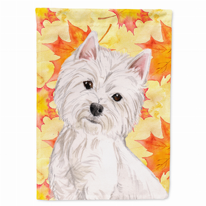 Dog Breed/Fall Themed Flag Canvas House Size - 652259139231