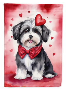 Havanese My Valentine House Flag - 194030945858
