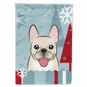Winter Holiday/Dog Breed Flag Canvas - 638508122612