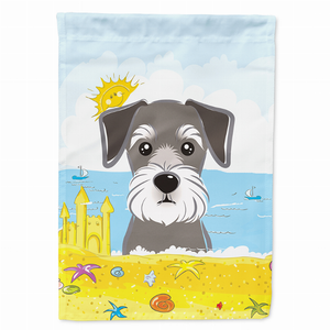 Summer Beach/Dog Breed Flag Canvas - 638508193711