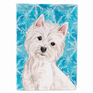 Winter/Dog Breed Flag Canvas House Size - 652259138531