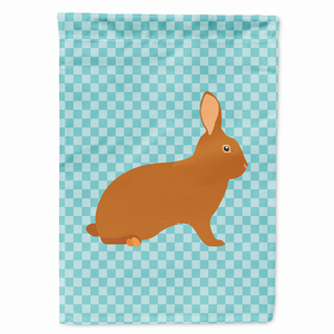 Animal/Bird Themed Blue Check Flag Canvas - 638508947925