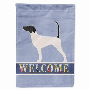 Welcome/Dog Breed Flag Canvas - 638508690913